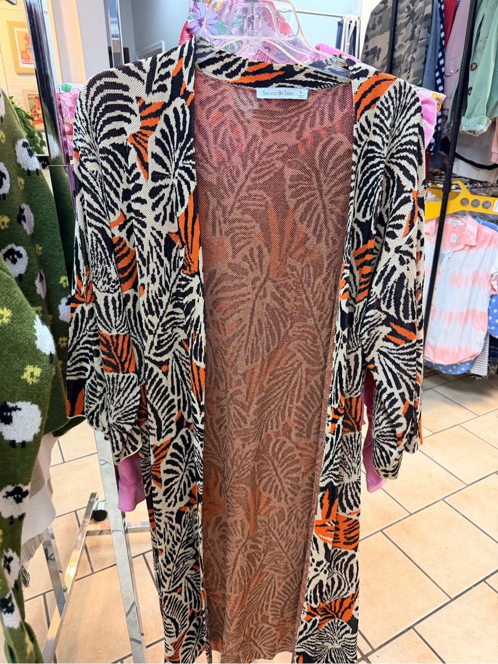 See and Be Seen Jaguar Cardigan